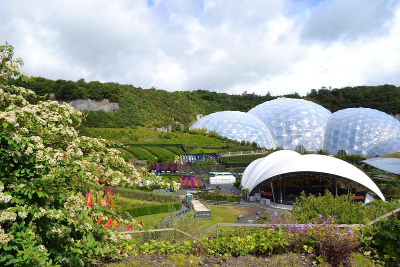 The Eden Project in Cornwall