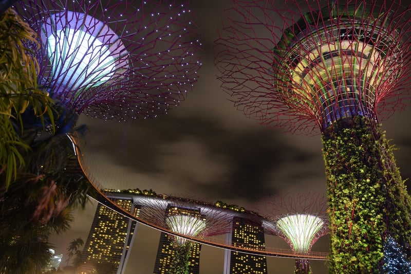 Gardens by the Bay in Singapore
